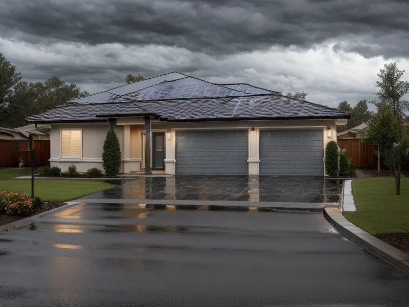 Home backup power setup supporting hurricane readiness and medical-emergency prep for a Houston-area family