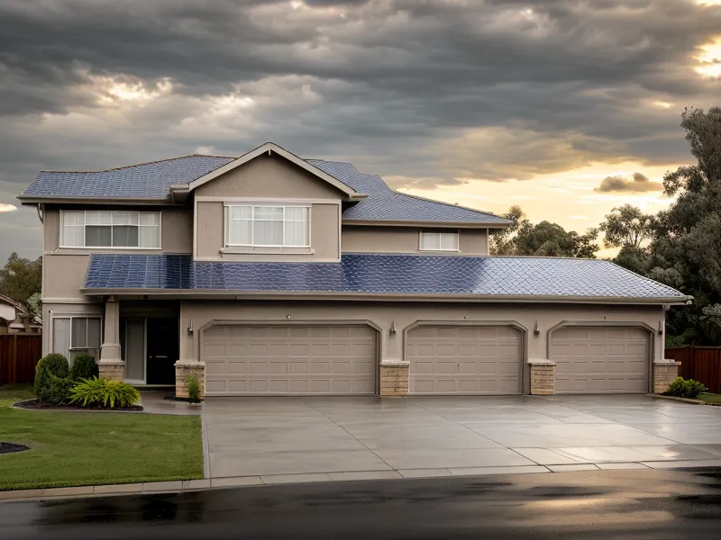 Battery backup power station connected to a home refrigerator and freezer during a Houston-area power outage