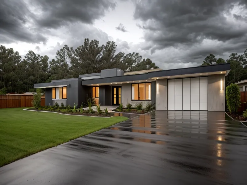 Home backup power keeping a hurricane-prone Houston-area house running during a grid outage