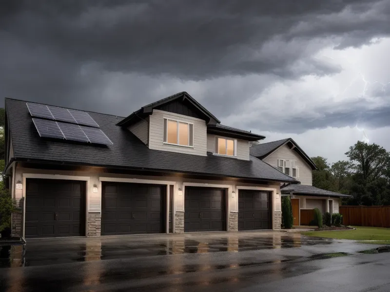 Family refrigerator running on backup power during a Houston-area outage, keeping insulin safe