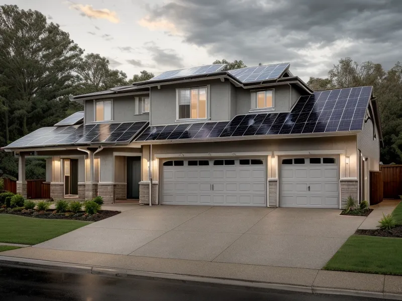 Solar generator and gas generator side by side for Houston hurricane backup and emergency power comparison
